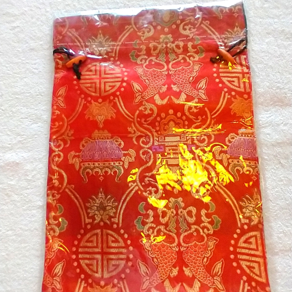 Silk Shoe Bag
